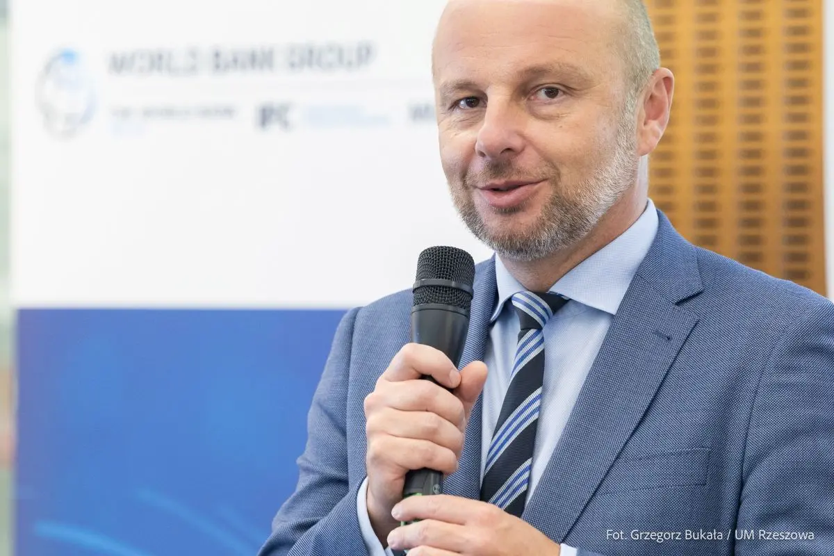 Fot. Grzegorz Bukała / Urząd Miasta Rzeszów. Na zdjęciu Konrad Fijołek