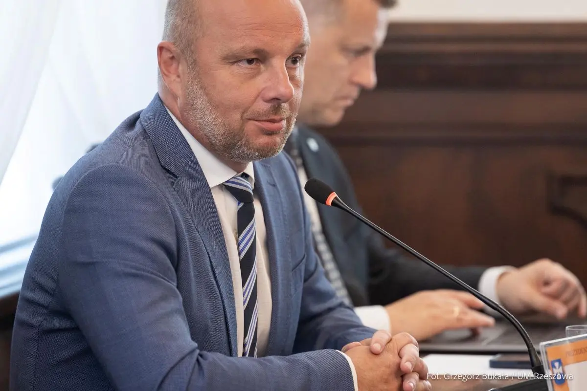Fot. Grzegorz Bukała / Urząd Miasta Rzeszów. Na zdjęciu Konrad Fijołek, prezydent Rzeszowa