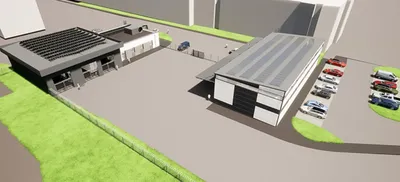 Wizualizacja: materiały Portu Lotniczego Rzeszów - Jasionka