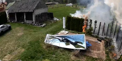 Fot. Materiały pokrzywdzonego właściciela posesji